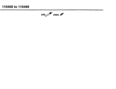 Spring-Governor Diagram and Parts List for 110400-110499 0200-0201-0203 Briggs and Stratton Engine